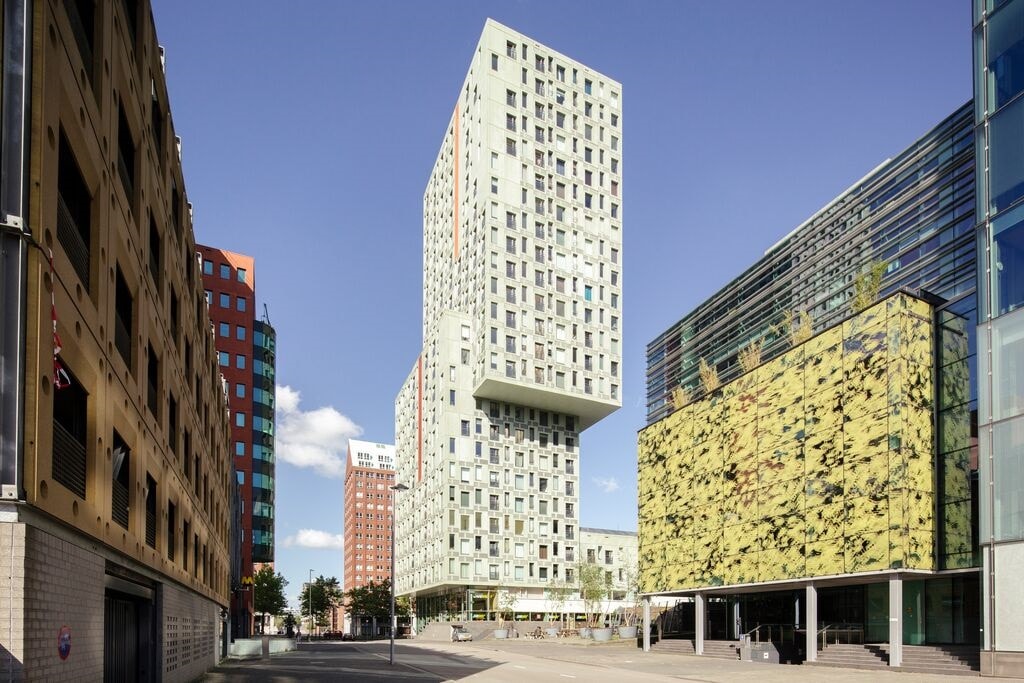 Woongebouw Cité voor studenten op Kop van Zuid